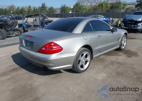 2004 Mercedes-Benz Sl 500 from USA, damaged, VIN WDBSK75F74F076874